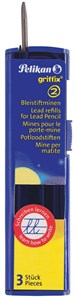 Obrazek Grafity do ołówka 2mm 3 szt.