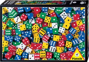 Picture of Puzzle Piatnik kości 1000