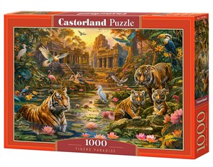 Obrazek Puzzle 1000 Tigers Paradise