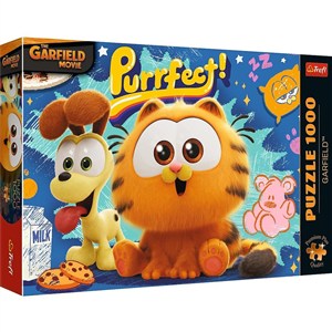Obrazek Puzzle Premium Plus Quality Garfield 1000