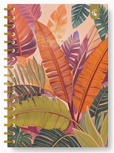 Obrazek Kołonotatnik ozdobny B5/160K kratka Dżungla