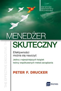 Obrazek Menedżer skuteczny Efektywności można się nauczyć