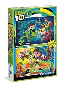Obrazek Puzzle 2x20 Ben 10