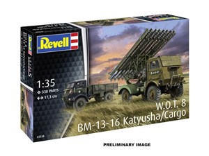 Obrazek Model Set W.O.T. 8 BM-13-16 Katyusha/Cargo