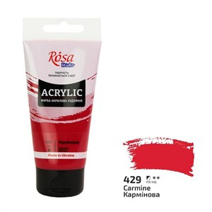 Obrazek Farba akrylowa carmine 429 75ml