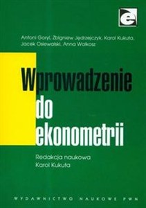 Obrazek Wprowadzenie do ekonometrii
