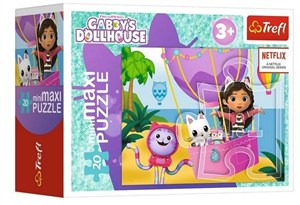 Obrazek Puzzle 20 miniMaxi Kolorowy dzień Gabby 2 TREFL