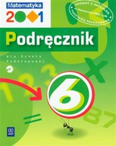 Obrazek Matematyka 2001 6 Podręcznik z płytą CD Szkoła podstawowa