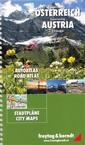 Obrazek Austria atlas samochodowy 1:150 000