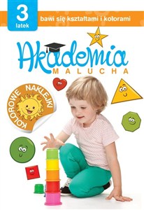 Picture of Akademia malucha 3-latek bawi się kształtami