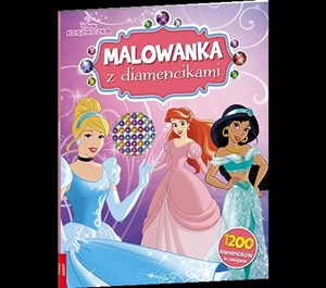 Obrazek Disney księżniczka. Malowanka z diamencikami DKO-9104