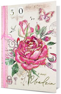 Obrazek Karnet B6 Urodziny (wymienne cyfry)