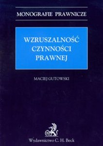 Obrazek Wzruszalność czynności prawnej