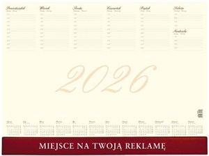 Picture of Kalendarz 2026 biuwar business