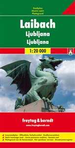 Obrazek Ljubljana plan miasta 1:20 000