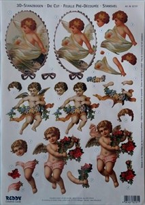 Obrazek Arkusz do techniki 3D sztancowany 29,7x21cm