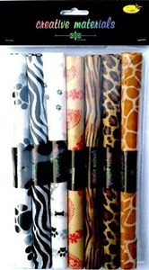 Picture of Bibułki satynowe z nadrukiem 25x37cm 7szt