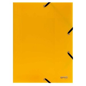 Picture of Teczka A4 z gumką żółta