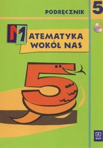 Obrazek Matematyka wokół nas 5 Podręcznik z płytą CD Szkoła podstawowa