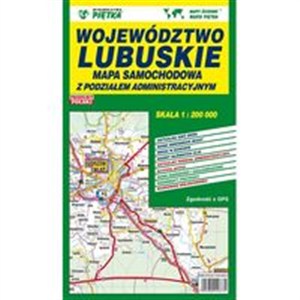 Obrazek Województwo lubuskie Mapa samochodowa 1:200 000
