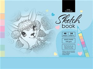 Obrazek Szkicownik 197x124/48K 100g TW FRESH