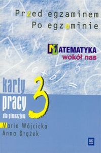 Obrazek Matematyka wokół nas 3 karty pracy