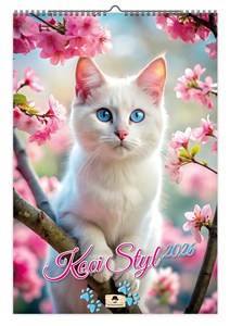 Picture of Kalendarz 2026 A3 Koci Styl V5