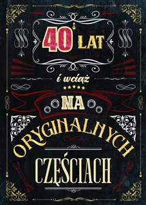Obrazek Karnet urodziny 40