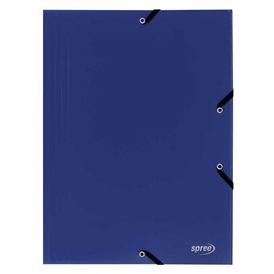 Obrazek Teczka A4 z gumką niebieska