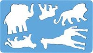 Picture of Szablon zwierząt Lew