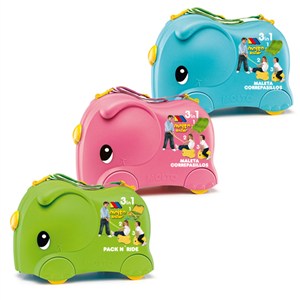 Picture of WALIZKA NA KÓŁKACH SŁONIK NIEBIESKI