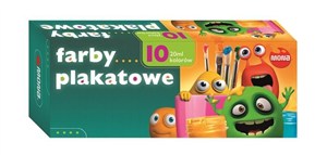 Obrazek Farba plakatowe 10 kolorów