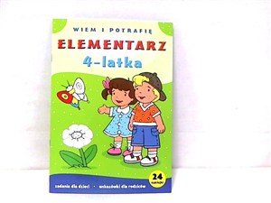 Obrazek Elementarz 4-latka Wiem i potrafię