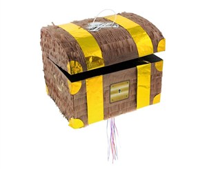 Obrazek Piniata Skrzynia Skarbów 30x25x34cm