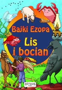 Obrazek Bajki Ezopa Lis i bocian
