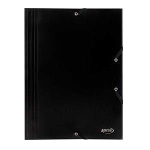 Obrazek Teczka A4 z gumką czarna