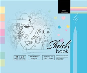 Obrazek Szkicownik 197x145/48K 100g TW FRESH