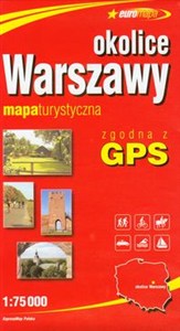 Obrazek Okolice Warszawy mapa turystyczna 1:75 000