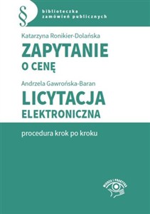 Obrazek Zapytanie o cenę Licytacja elektroniczna - procedura krok po kroku
