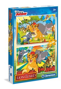 Picture of Puzzle 2x20 elementów Lion Guard