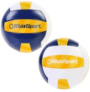 Obrazek Piłka siatkowa Max Sport niebiesko-biało-żółta