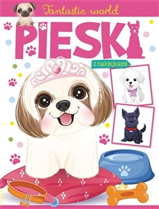 Obrazek Fantastic world Pieski z naklejkami