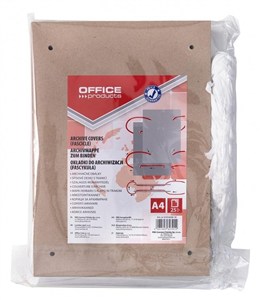 Obrazek Fascykuła A4 220x320mm brązowa 25szt