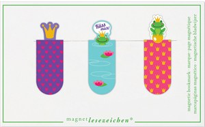 Obrazek Zakładki Magnetyczne Żaba 3 sztuki