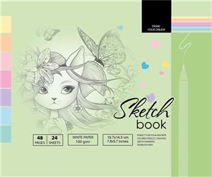 Obrazek Szkicownik 197x145/48K 100g TW FRESH