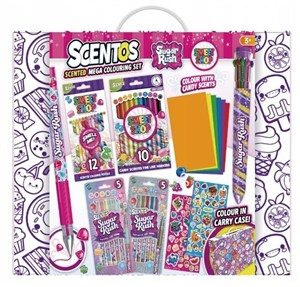 Obrazek Walizka do pokolorowania fioletowa