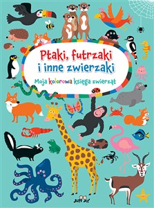 Obrazek Ptaki, futrzaki i inne zwierzaki Moja kolorowa księga zwierząt