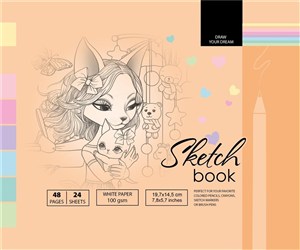 Obrazek Szkicownik 197x145/48K 100g TW FRESH