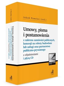 Picture of Umowy, pisma i postanowienia z zakresu zamówień publicznych, koncesji na roboty budowlane lub usługi oraz partnerstwa publiczno-prywatnego