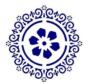 Picture of Szablon zmywalny ornament 20x30cm